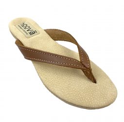 Hoova Sarah Antique Latigo Leather Sandal